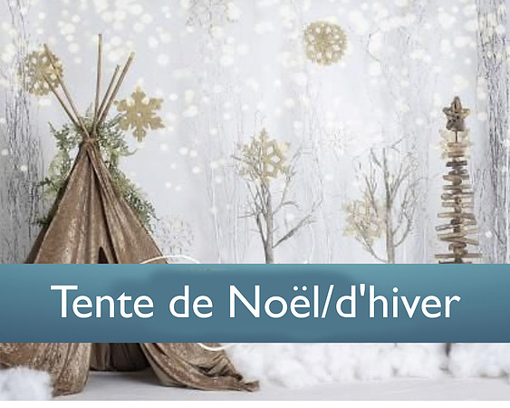 Tente de Noël:d'hiver