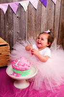Trash my cake -Fillette en tutu qui fête son 1 an