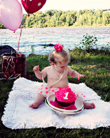 TRASH MY CAKE - Fillette 1 an