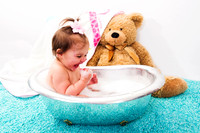 Trash my cake - dans la baignoire